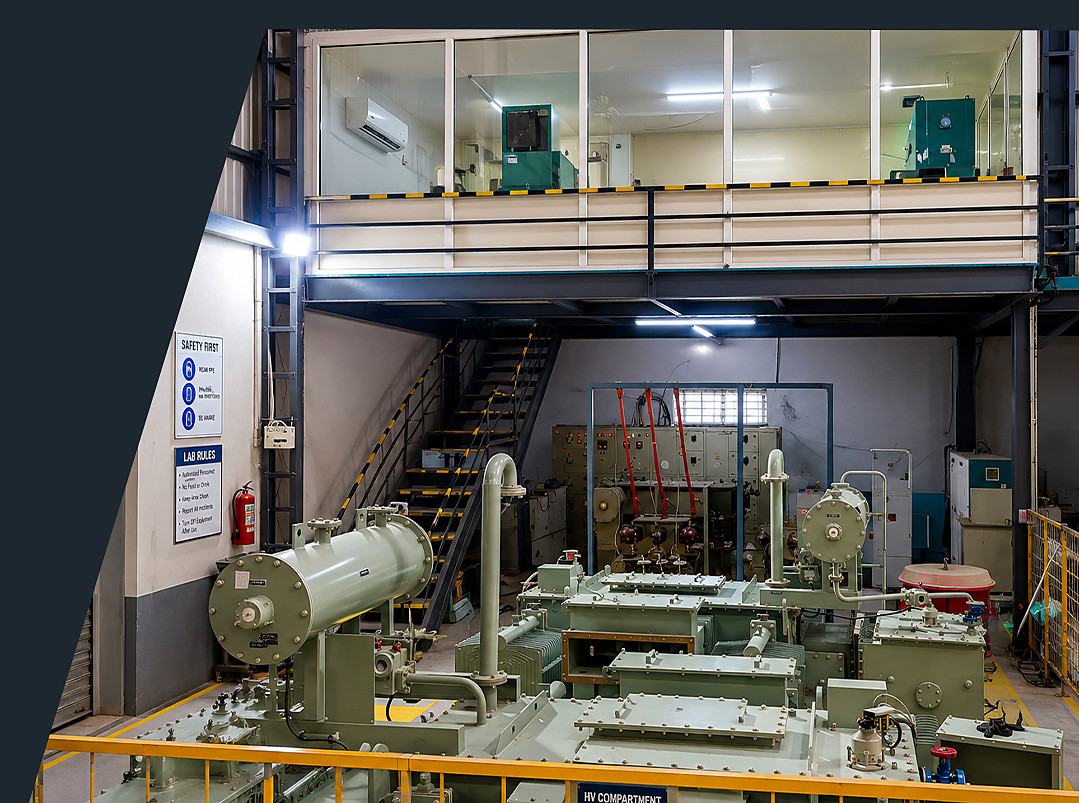 Transformer test bay