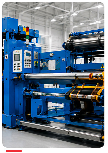 Foil winding machine